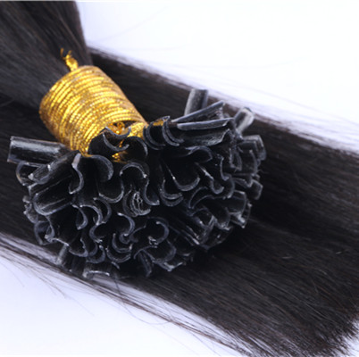 Russian hair u tip,hair extensions u tip,u tip human hair HN 361