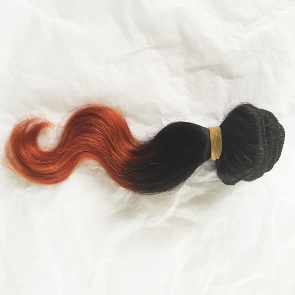 50g body wave ombre color hair for Africa market  LJ52 