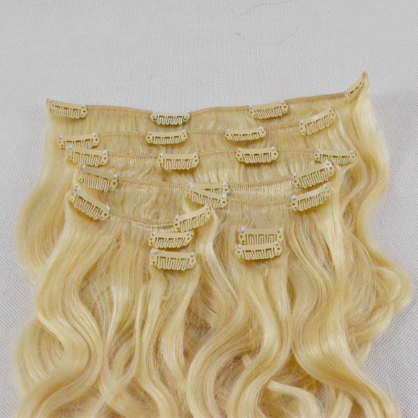 Popular clip in hair extensions