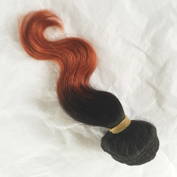 50g body wave ombre color hair for Africa market  LJ52 