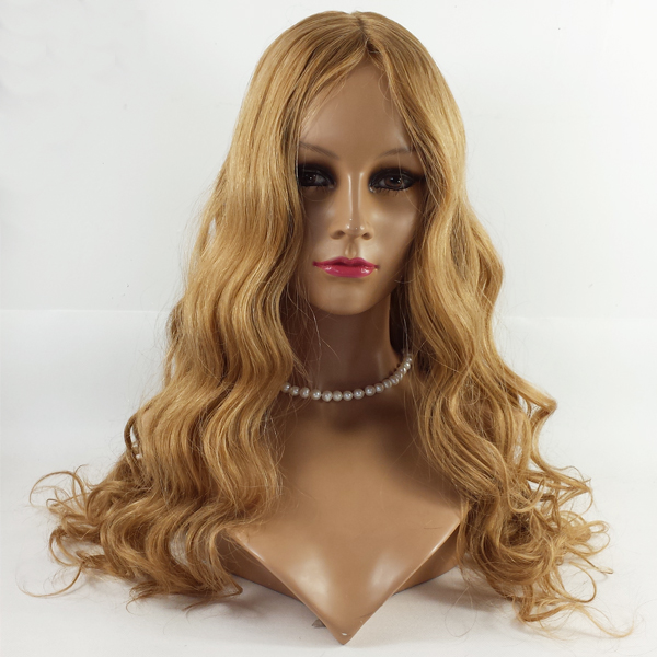  Factory Price Colorful Heavy Density Virgin Remy European Hair Jewish Wigs HN153