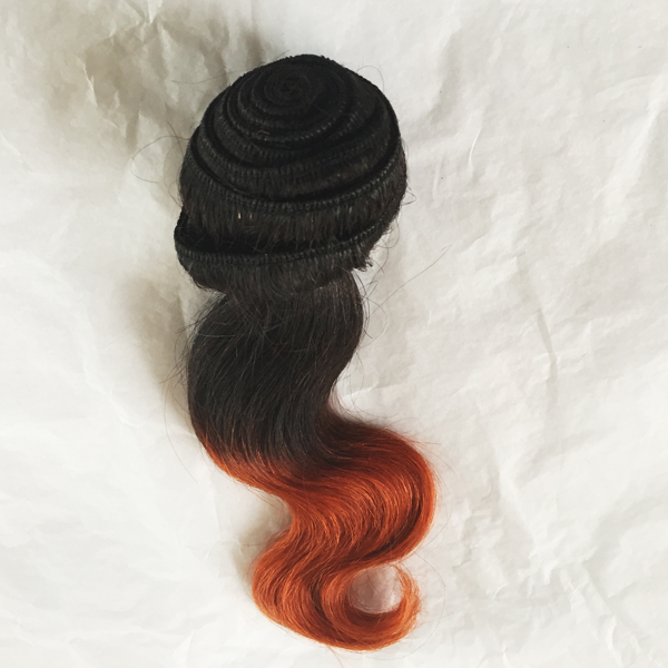 50g body wave ombre color hair for Africa market  LJ52 