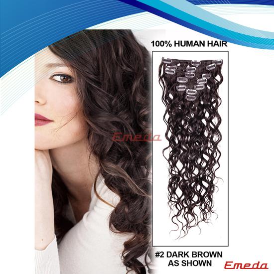 curly hair extensions clip in