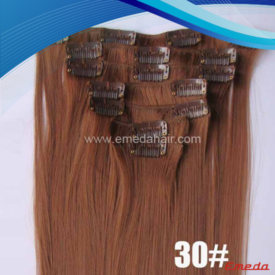 2014 Wholesale Price Human Clip In Hair Extension