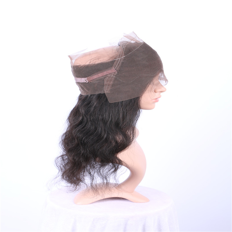 360 Lace Wig fro Black Woman Human Hair Body Wave WK112
