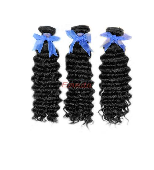 Popular cheap factory sale perfect black lady Mongolian remy hair extensions