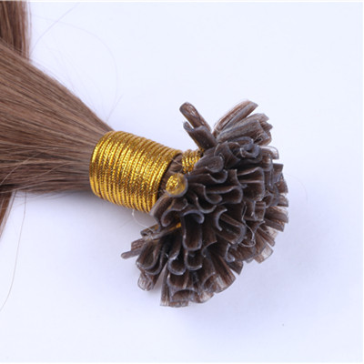 Brazilian hairs u tip,human hair u tip,pre-bonded hair extension HN364