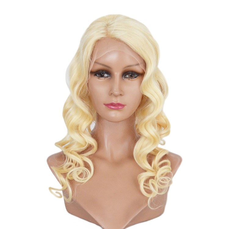 Full Lace Wigs Emeda Supply Cuticle Virgin Hair Blonde Color Wholesale Price LM159