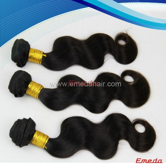 fashionable body wave brazilian hair weave 