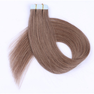 Tape in hair extentions，double face tape hair extensions in stock，invisible tape in hair extension HN377