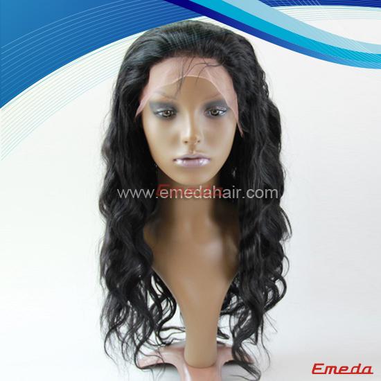 glueless full lace 100% human hair wig 