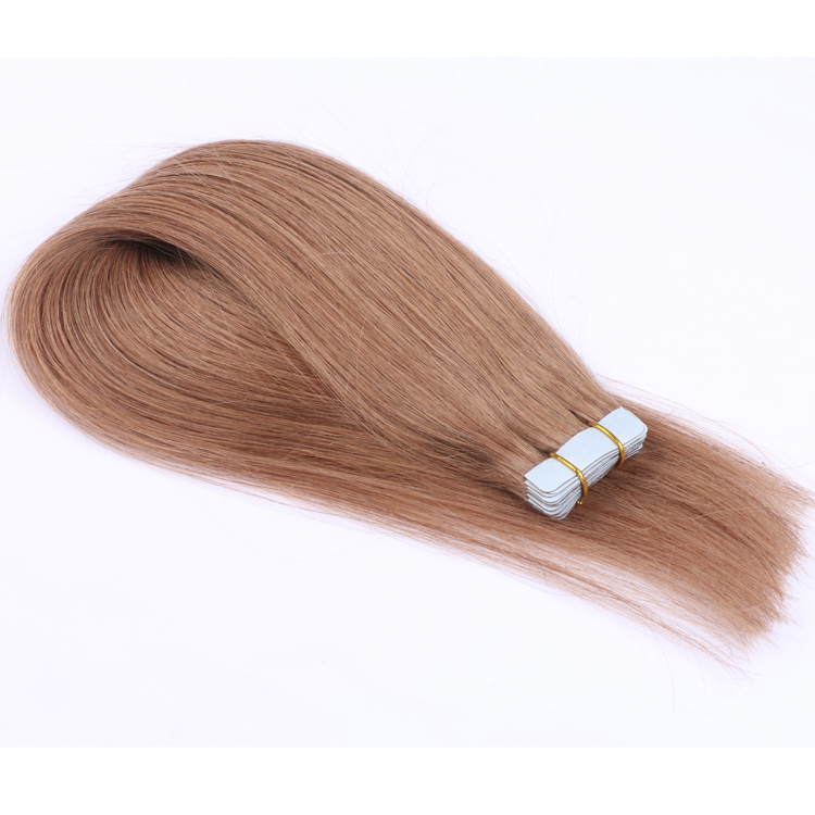 Best virgin cuticle one donor China tape in hair extensions factory YJ317