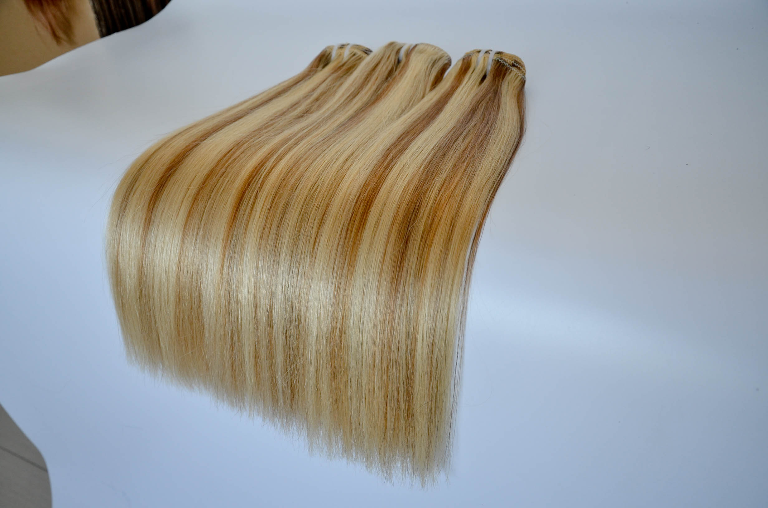 Factory produce clip in hair extensions as customer request JF016