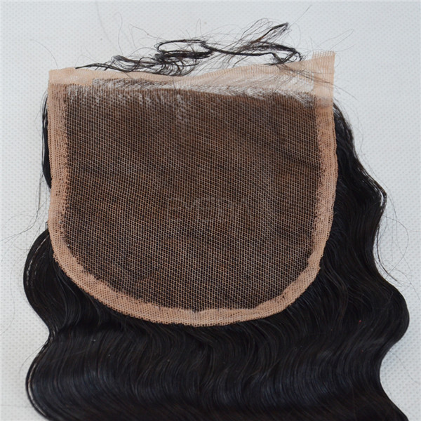 Indian hair deep wave cheap lace closure piece YJ166