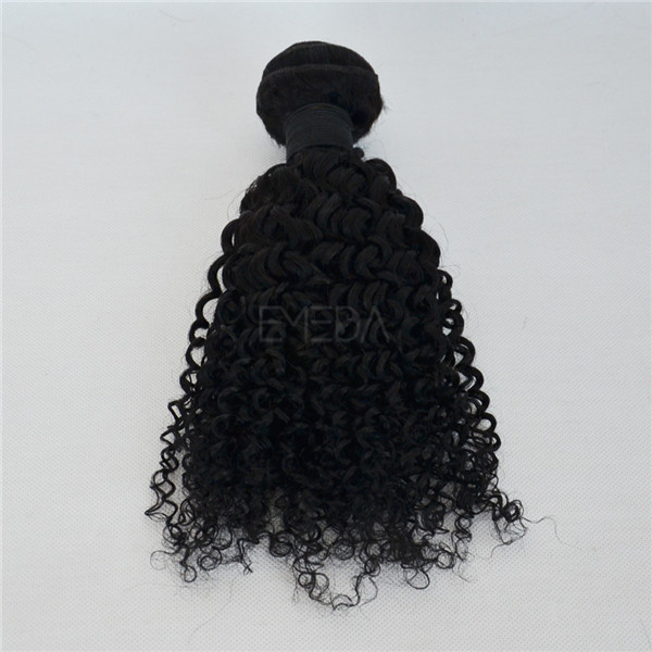 Overnight shipping 2017 new hair extensions Peruvian kinky curl YJ162