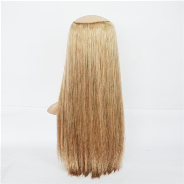 Premium gift Flip in halo human hair extensions sale YJ204