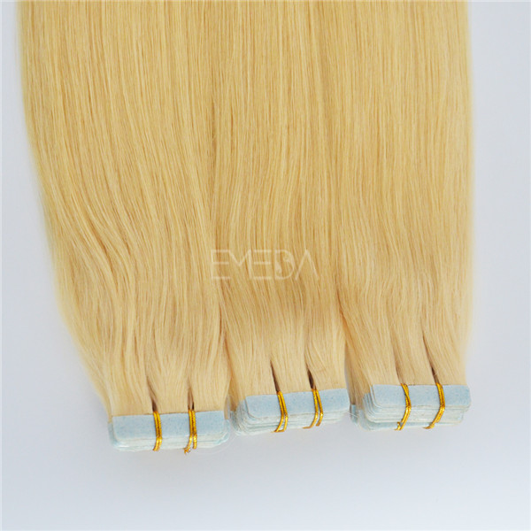 Grade 7A 100% Virgin Human Hair Tape Hair Extensions JF015