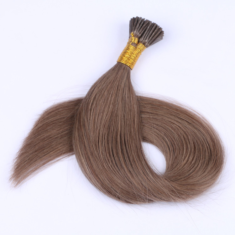 China I tip human hair extensions factory wholesale invisible I tip hair YJ322