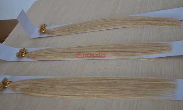 News for new products--Flat tip blonde hair extensions