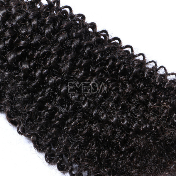 Kinky curly hair extensions for black women in stock YJ229
