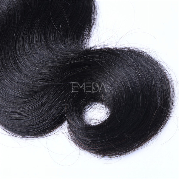 Stock virgin cuticle Peruvian human hair body wave texture hair weaves zj0003