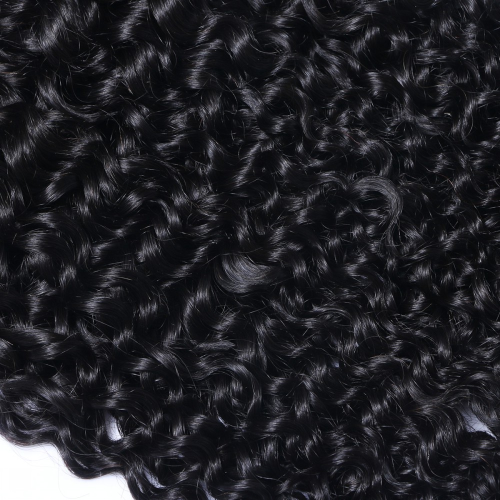 Virgin human hair bulk afro kinky curl  For Black women YL024