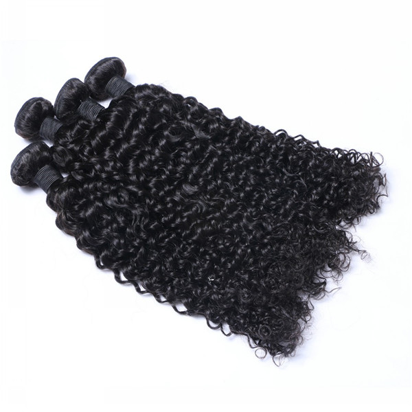 Peruvian hair weaving kinky curly weave hair extensions grade 7A YJ214