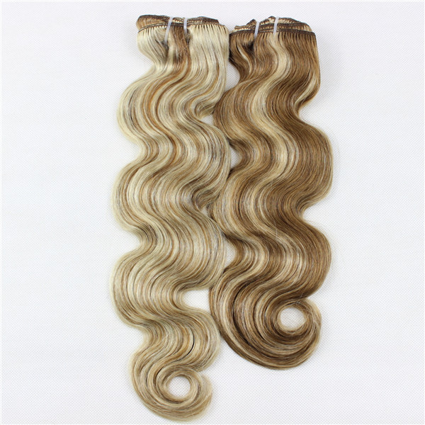 Piano color body wave hair weft XS017