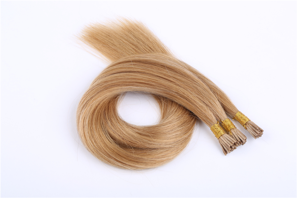 Factory supply Russian virgin hair karetain hair extensions JF060