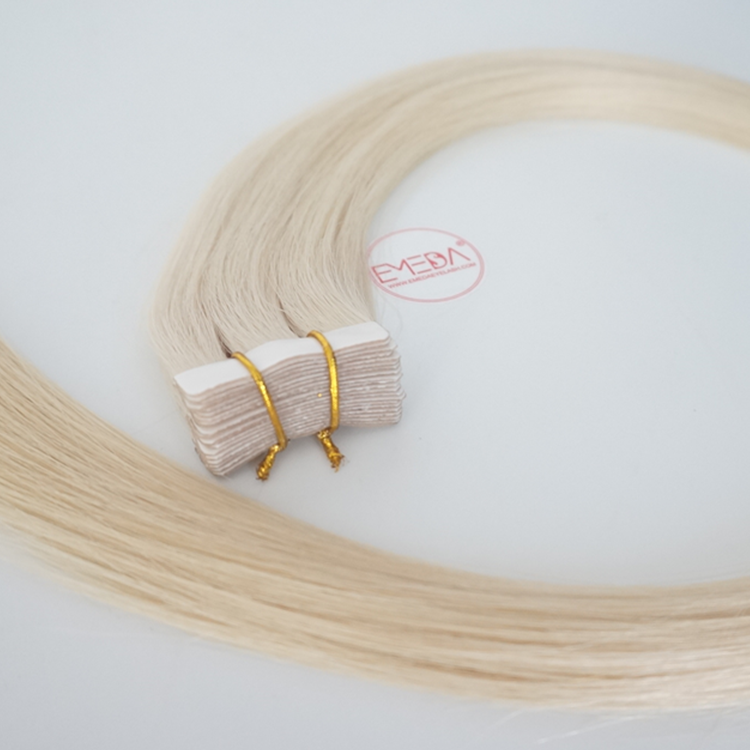 Cheap tape in weave hair tape extensions SJ00227