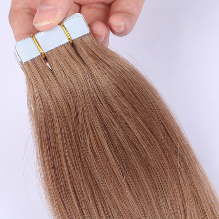 Best virgin cuticle one donor China tape in hair extensions factory YJ317