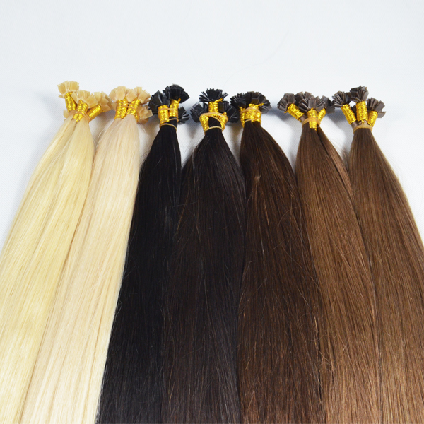 Straight pre-bonded hair extensions  LJ68