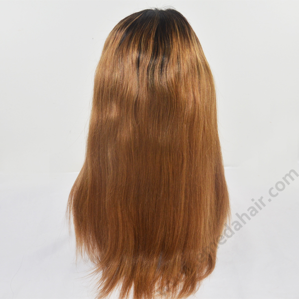 U part full lace wig human hair wig HN137