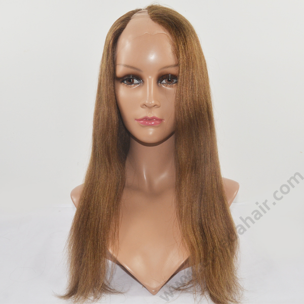 Bob cut lace wig,kinky straight human hair u part wig,wig hair hn309