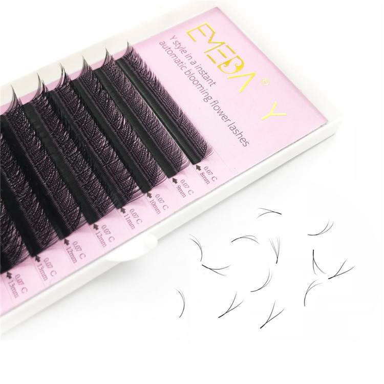 Y Shape Eyelash Extensions Blooming Volume Eyelash Y Eyelashes PY21