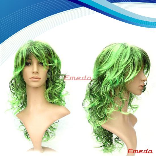 long green cosplay wigs