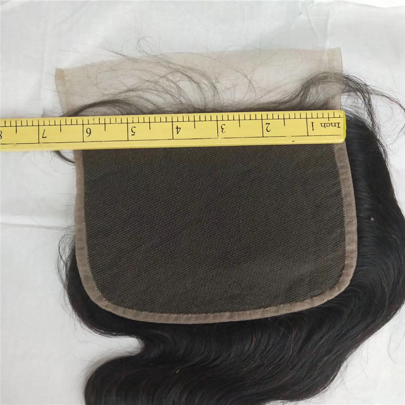 Lace Closure 6x6 and 7x7 Lace Natural Black Various Texture WK037