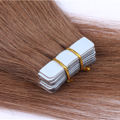 Hair extension tape in,russian tape in hair extensions,tape in human hair extensions HN379
