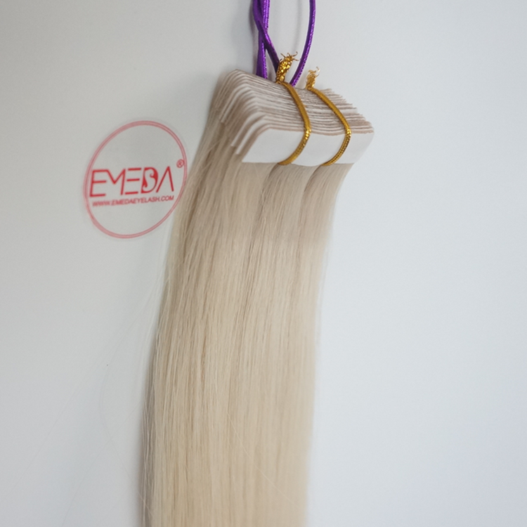 Cheap tape in weave hair tape extensions SJ00227