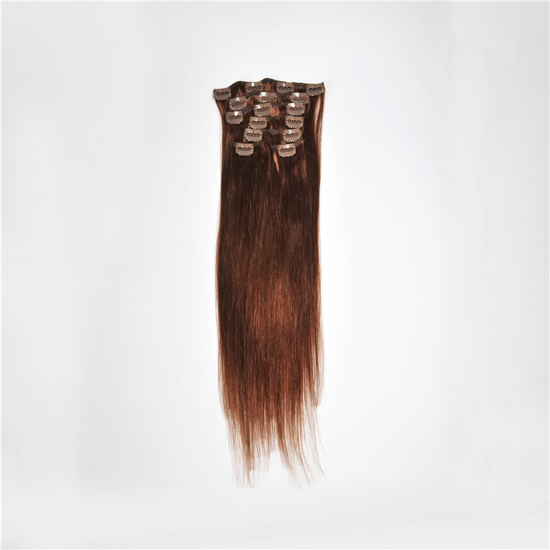 Clip In Human Hair Extensions Good Value Brazilian Hair Extensions WK099