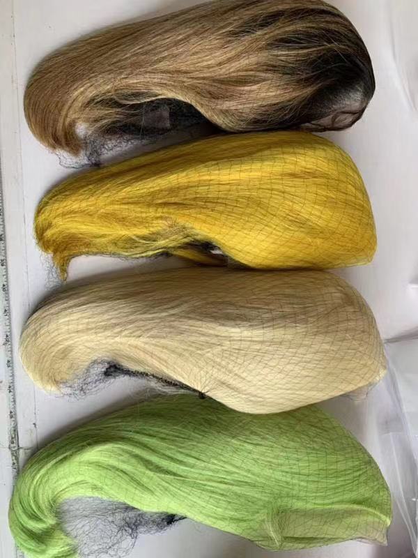 Color Wig for Sale Ombre Blonde Purple Green Yellow Pink WK110