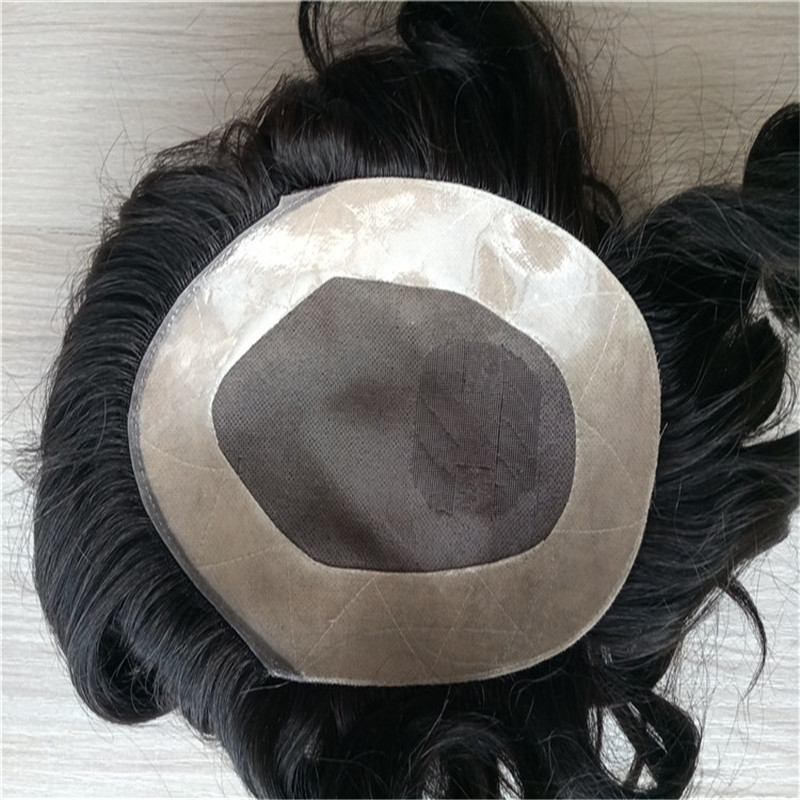 D7-3Z Mono Toupee with around NPU the most popular style WK064