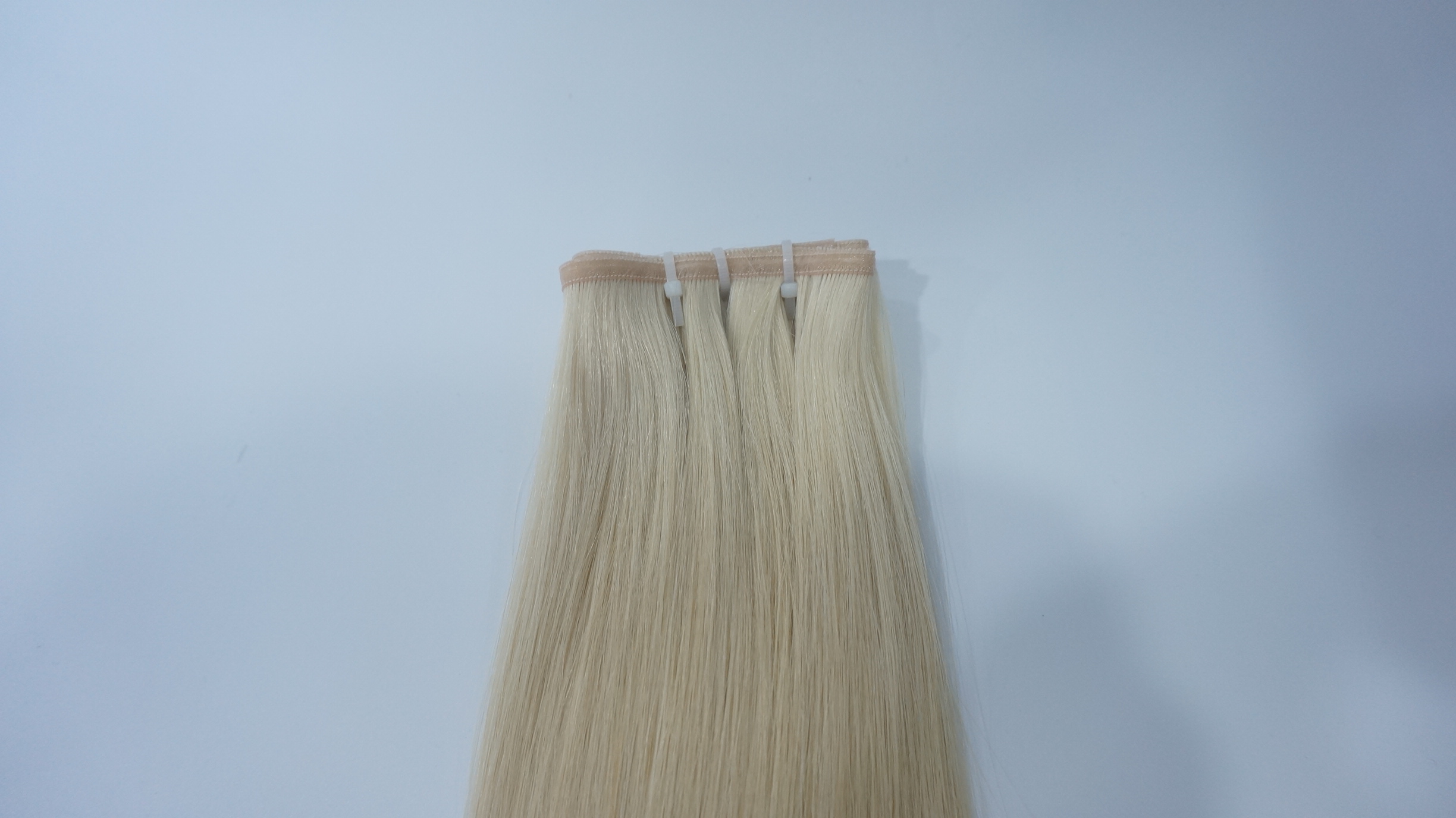 Ribbon Hair with extremely thin band hair weft WK012