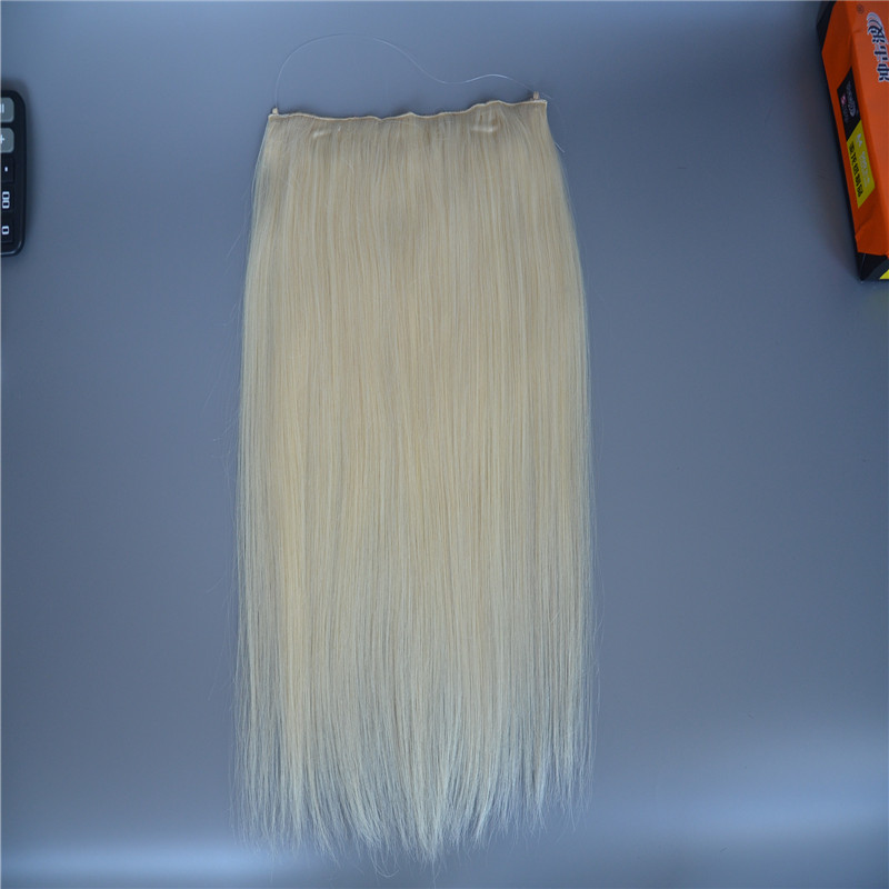 Flip in Hair Extension Human Hair Halo Hair Most Popular WK039