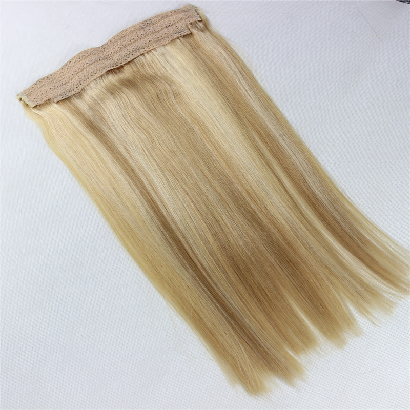 Flip in Hair Extension Human Hair Halo Hair Most Popular WK039