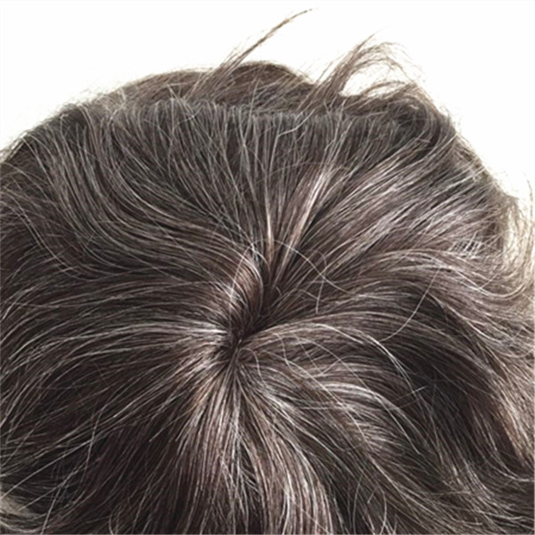 Thin skin toupee best natural looking mens toupee YL186
