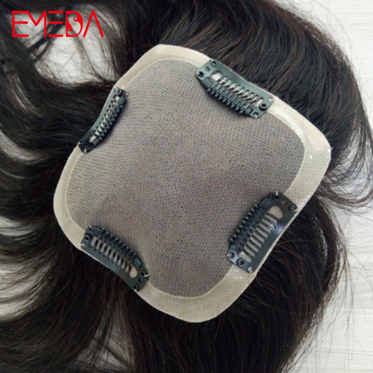 Customized hair toppers for womens different women hair pieces toupees closure YJ307