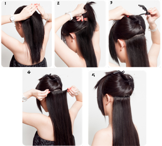 How to Wear Clip-in Hair Extension