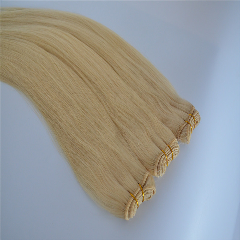 Australia popular hair extension hair bundle with light color WK040