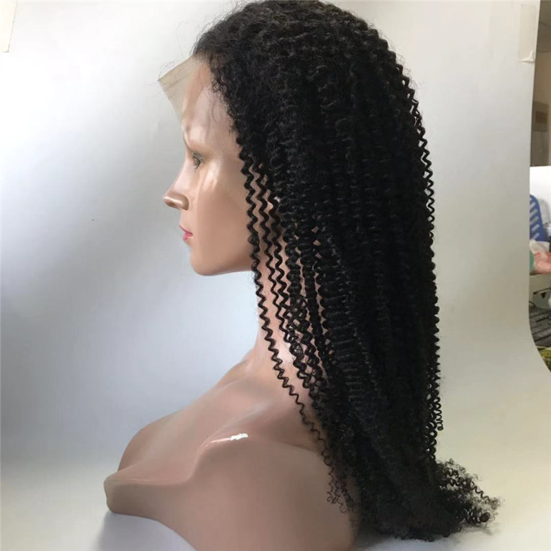 Kinky Curly Full Lace Wig 150 Density Very Thick Hair WK107